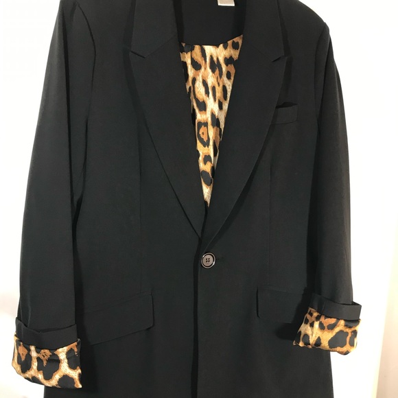 Spiegel woman’s blazer with leopard accent - Picture 4 of 6